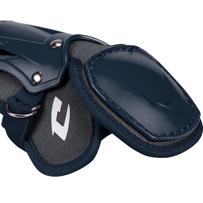 CHAMPRO Optimus Pro Leg Guard - 13.5" Shin Guard, Navy - Image 5